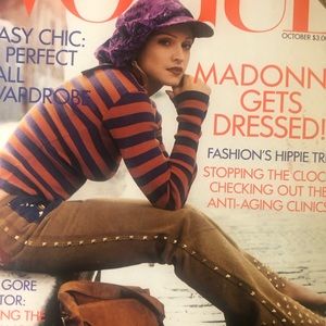Vogue Oct. 1992 MADONNA Cover